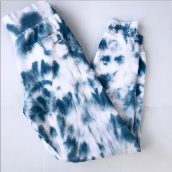 Tie Dye Grey Blue Joggers New - Picture 6 of 11